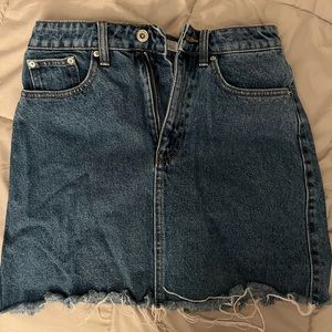 Zara Trafaluc Collection Jean Skirt
